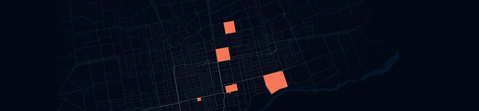Map location of LuminaFlow Innovations at 72 Eglinton Avenue East, Toronto