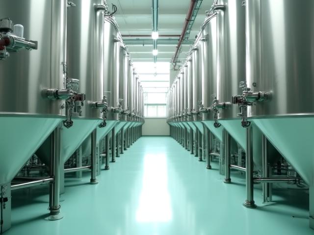 Dairy processing pump setup